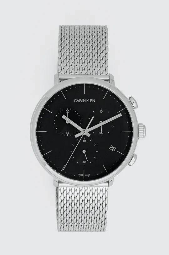 серебрянный Часы Calvin Klein Мужской