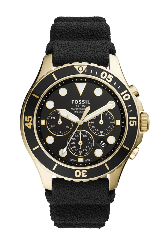 чорний Годинник Fossil Чоловічий