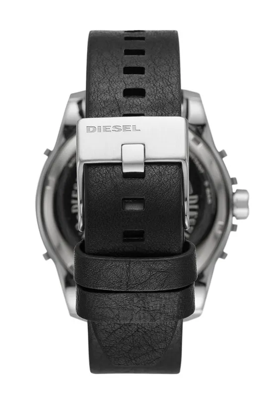 Ρολόι Diesel  Φυσικό δέρμα, Χάλυβας, Ορυκτό γυαλί