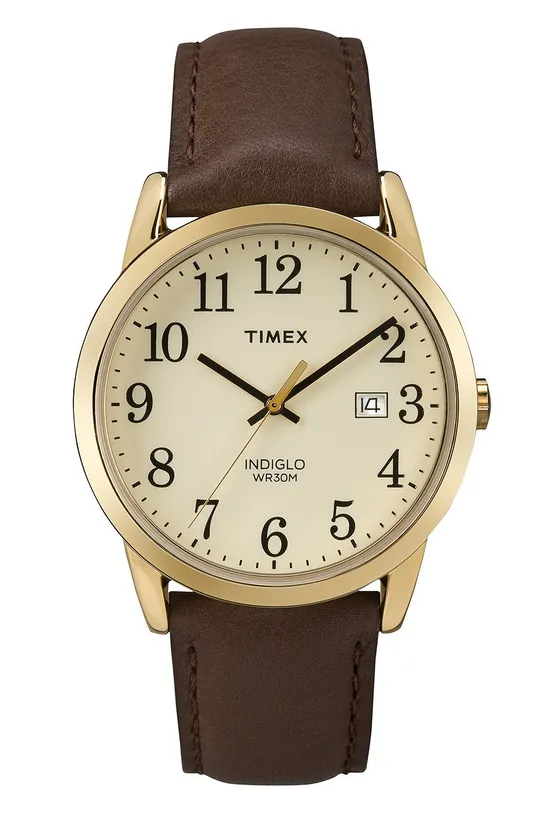 złoty Timex zegarek TW2P75800 Easy Reader Męski