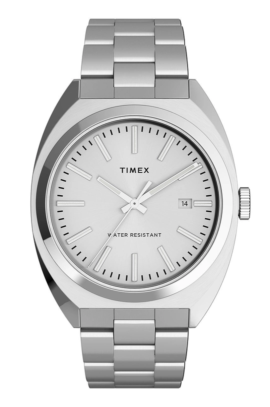 strieborná Hodinky Timex TW2U15600 Pánsky