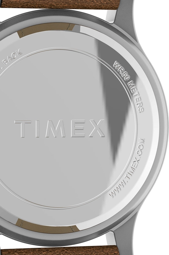 ασημί Ρολόι Timex