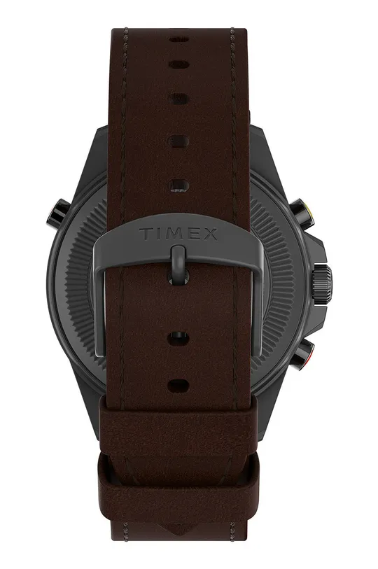 Ρολόι Timex  Φυσικό δέρμα, Ορυκτό γυαλί
