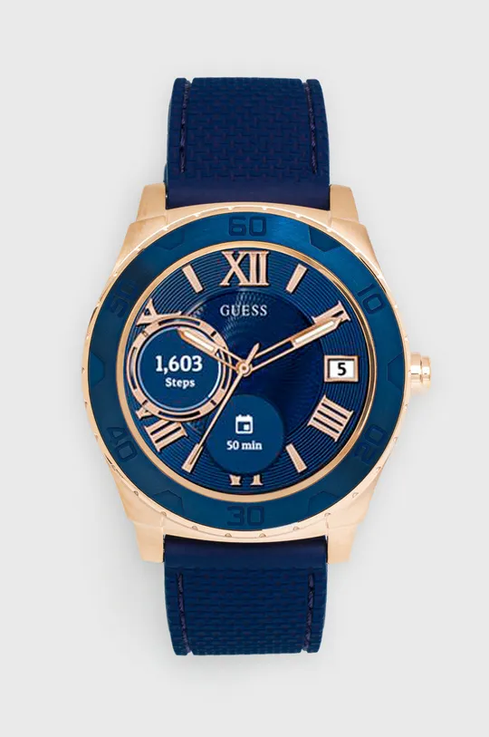 modrá Smart hodinky Guess Pánsky