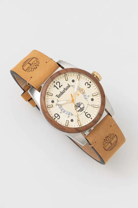 brązowy Timberland zegarek Męski