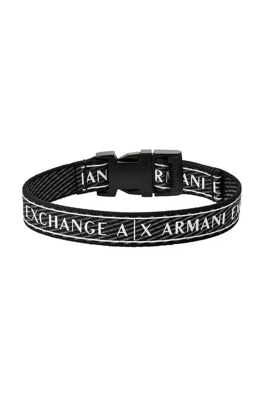 čierna Náramok Armani Exchange Pánsky