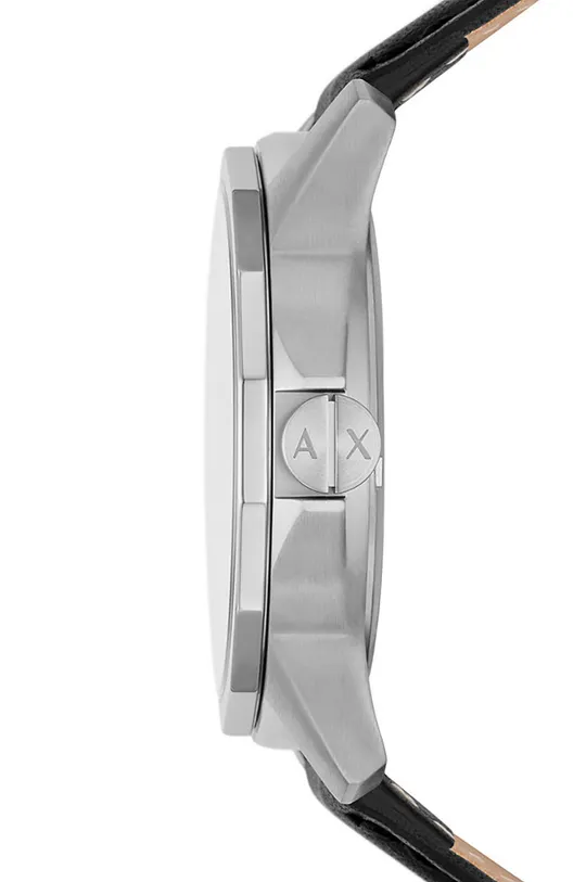Armani Exchange zegarek Skóra naturalna, Stal, Szkło mineralne