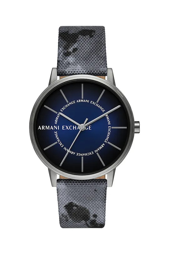 szary Armani Exchange zegarek Męski