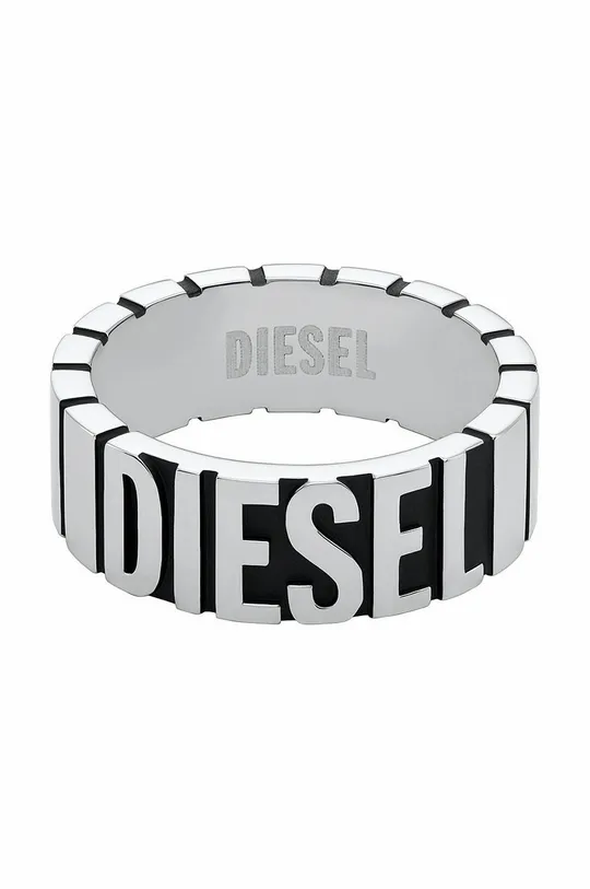 Prstienok Diesel strieborná