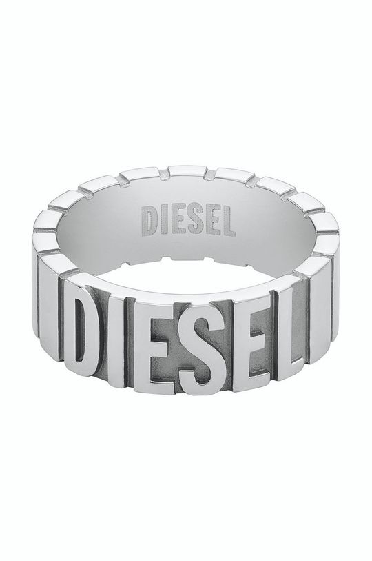 Prstýnek Diesel stříbrná