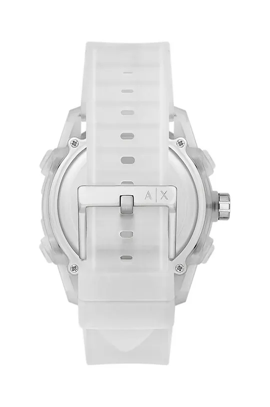 Armani Exchange zegarek transparentny