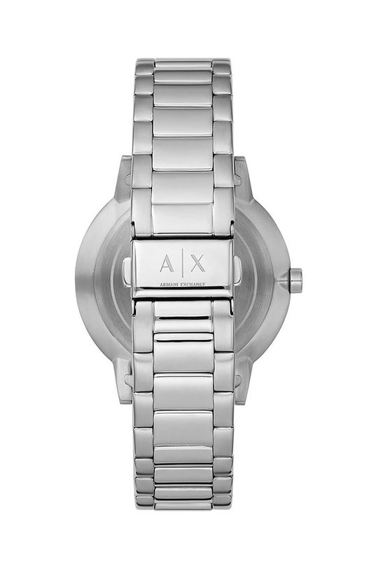 Armani Exchange zegarek i bransoletka srebrny