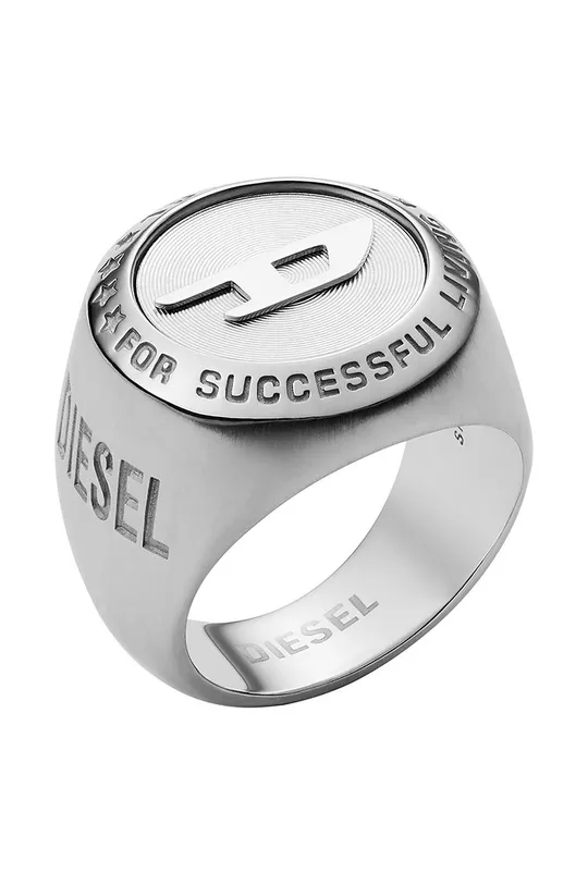 srebrny Diesel pierścionek Męski