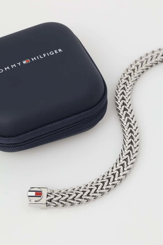 Zapestnica Tommy Hilfiger srebrna