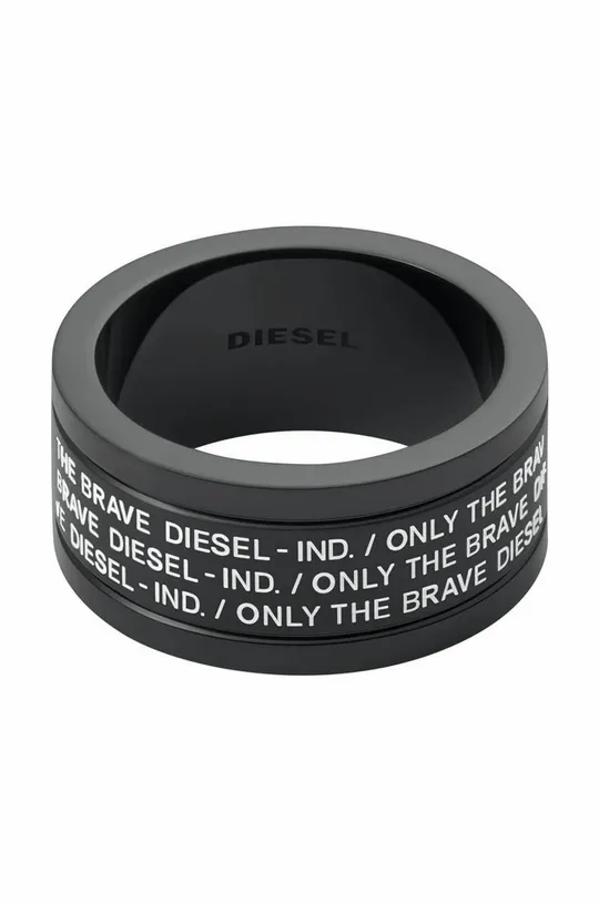Prstan Diesel črna