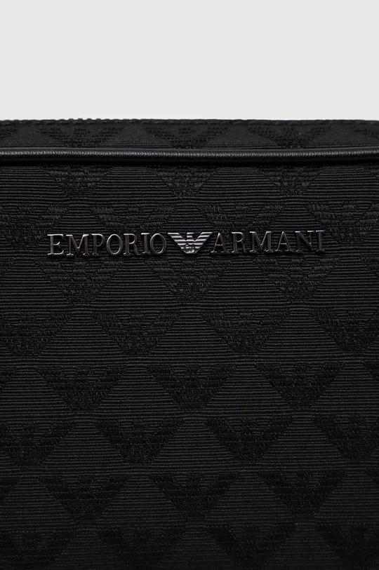 fekete Emporio Armani kozmetikai táska