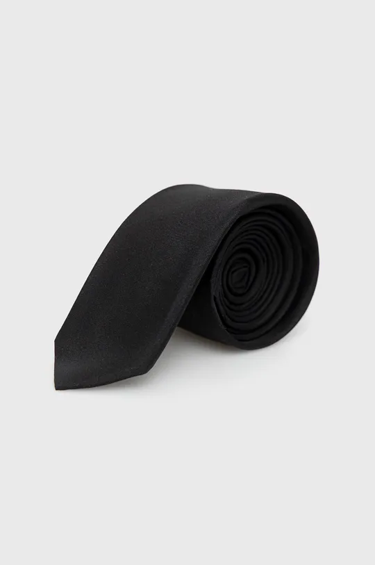 fekete Coccinelle selyen nyakkendő Férfi