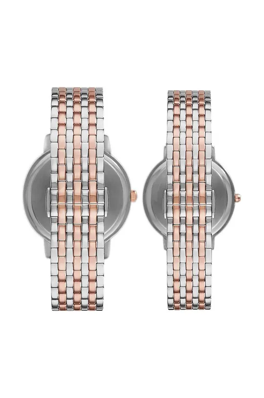 Emporio Armani zestaw zegarków AR90008 srebrny