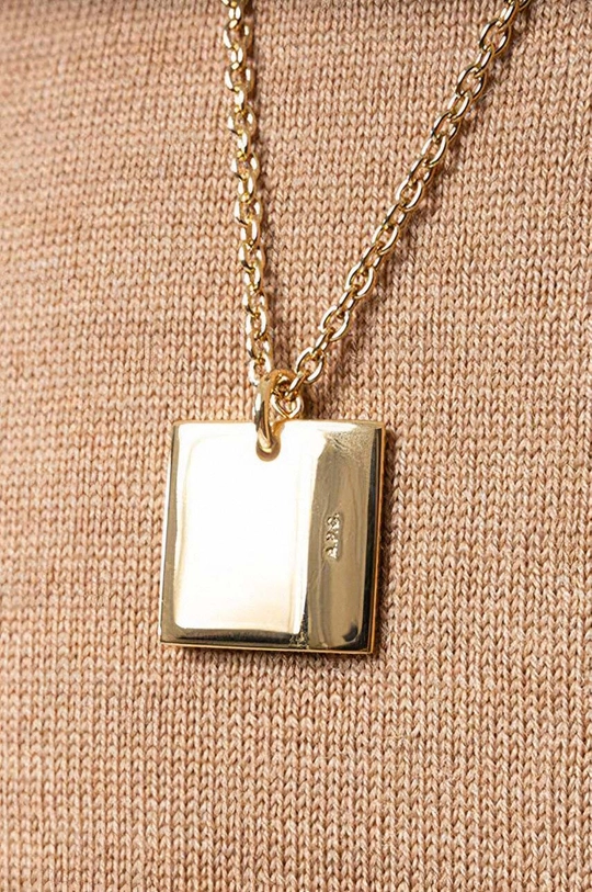 A.P.C. necklace Collier Nolan  Brass