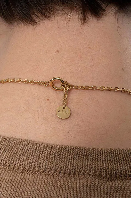 golden A.P.C. necklace Collier Nolan