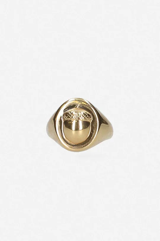 golden A.P.C. ring Chevaliere Gland