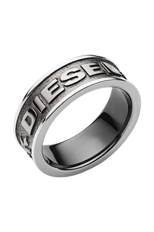 grigio Diesel anello Uomo