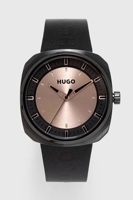 μαύρο Ρολόι HUGO Ανδρικά