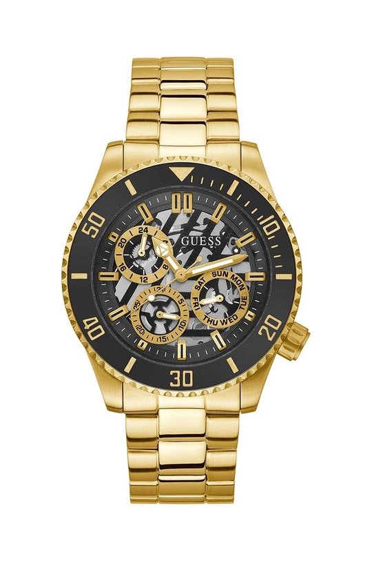 złoty Guess zegarek GW0488G2 Męski