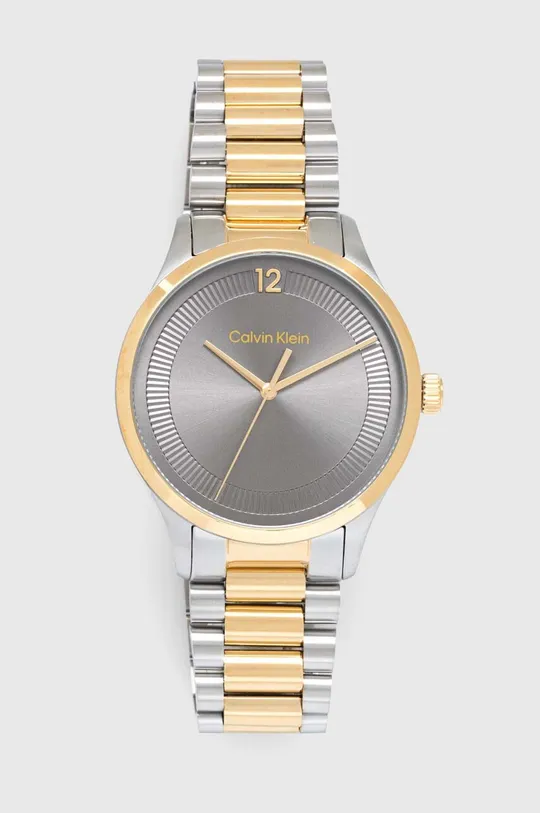 złoty Calvin Klein zegarek Męski