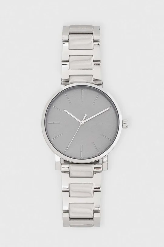 srebrny Calvin Klein zegarek Męski