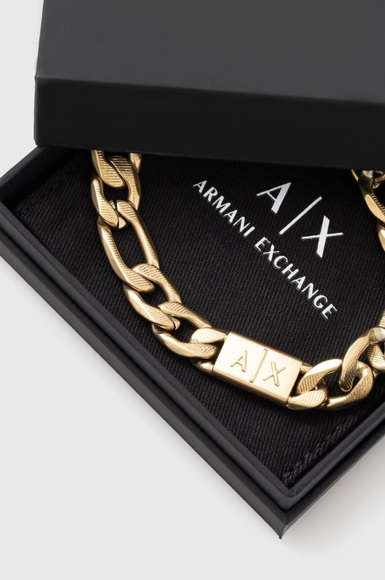 oro Armani Exchange braccialetto