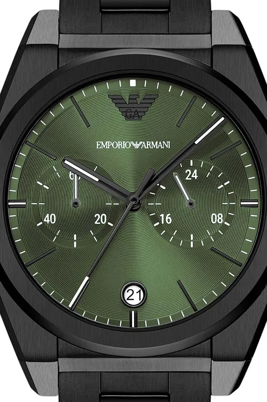 Emporio Armani zegarek czarny