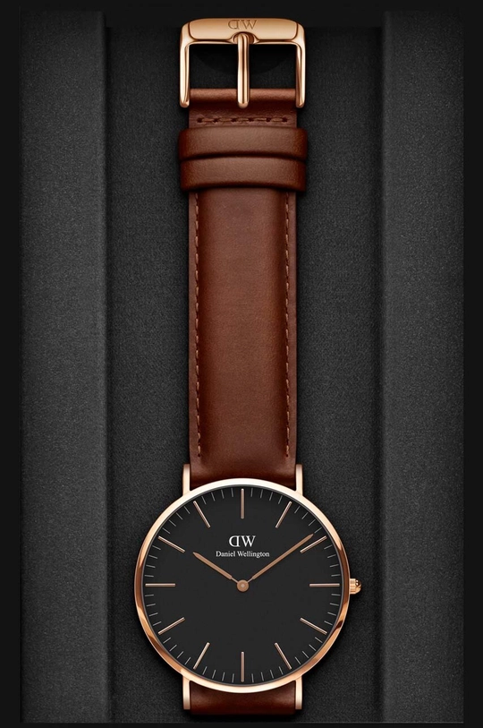 Годинник Daniel Wellington Classic 40 St Mawes чорний