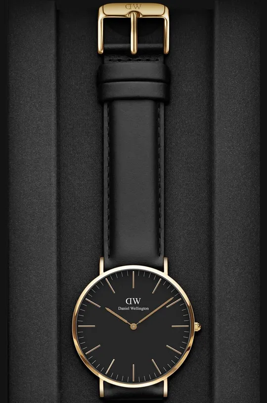 Ρολόι Daniel Wellington Classic 40 Sheffield μαύρο