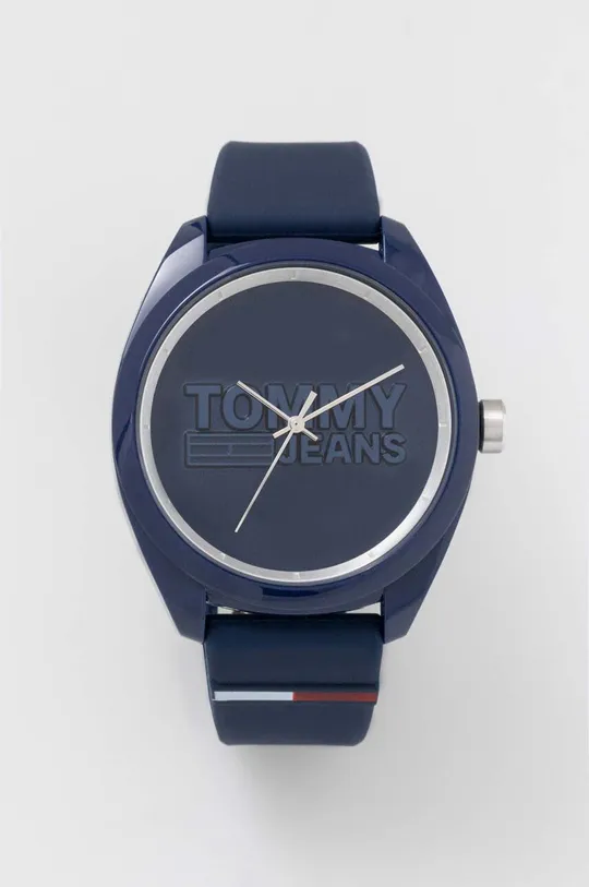 niebieski Tommy Hilfiger zegarek Męski