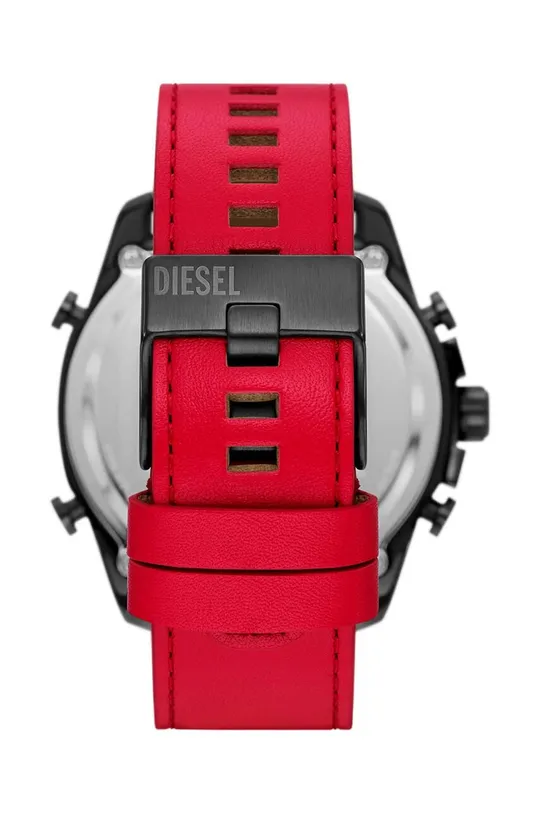 Ρολόι Diesel Φυσικό δέρμα, Ανοξείδωτο χάλυβα, Ορυκτό γυαλί