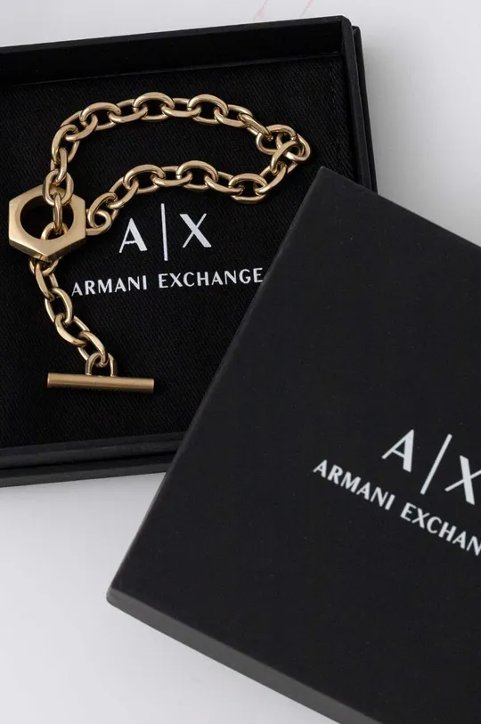 Armani Exchange braccialetto Acciaio inossidabile