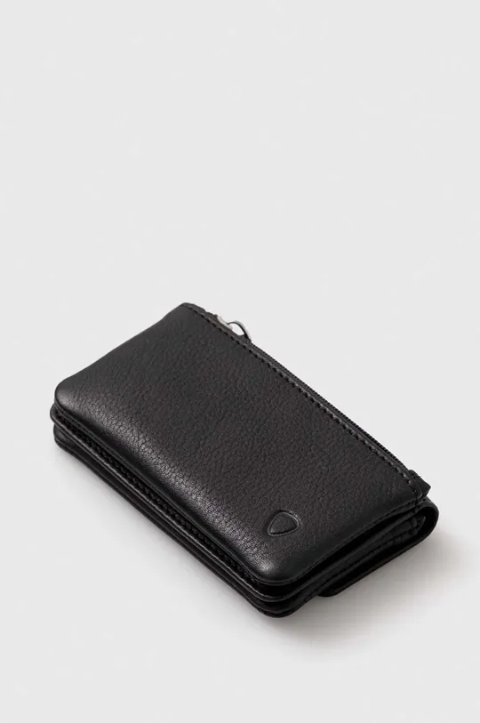 Kožená peňaženka Strellson čierna