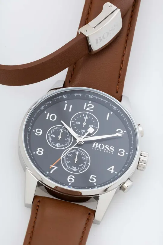 Годинник і браслет BOSS коричневий