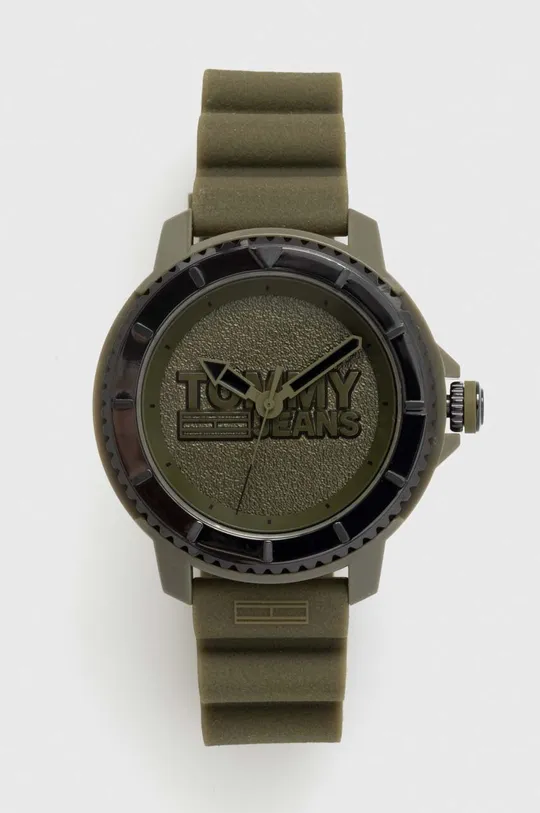 zielony Tommy Hilfiger zegarek Męski