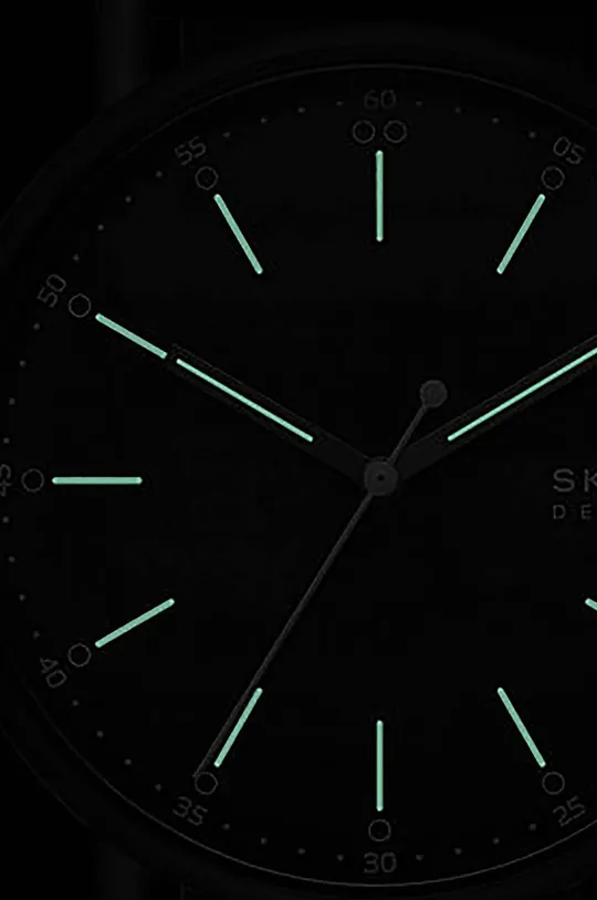 czarny Skagen zegarek