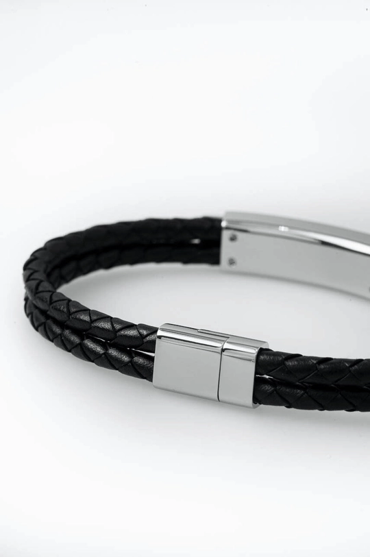 Bracciale in pelle lavorata a mano da uomo | Ralph Lauren® IT