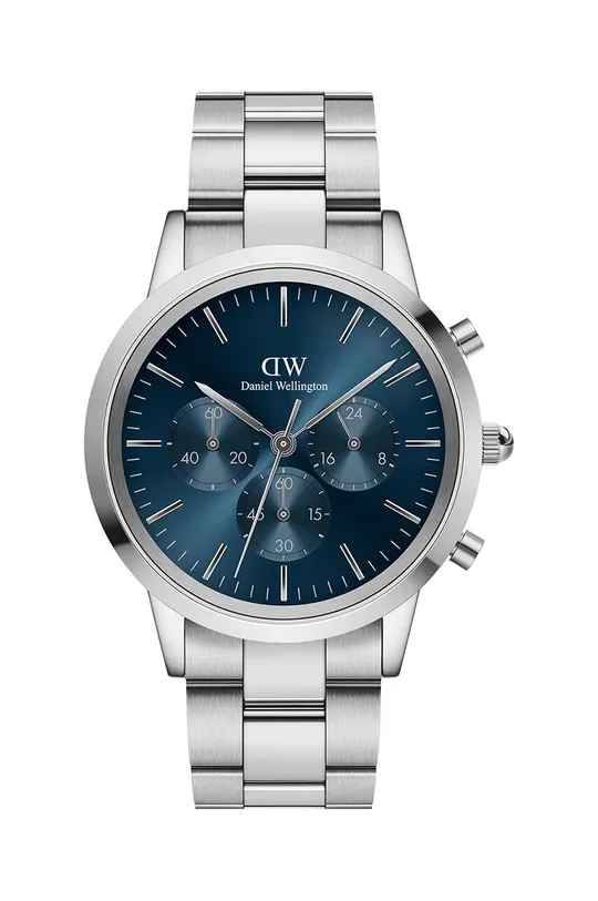 srebrny Daniel Wellington zegarek DW00100644 Męski