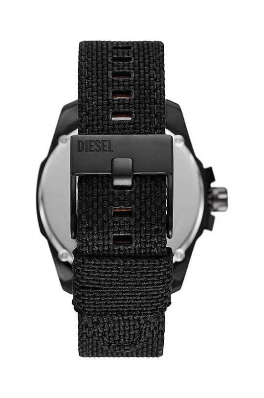 Diesel zegarek Materiał tekstylny, Skóra naturalna, Tworzywo sztuczne