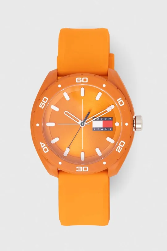 pomarańczowy Tommy Hilfiger zegarek Męski