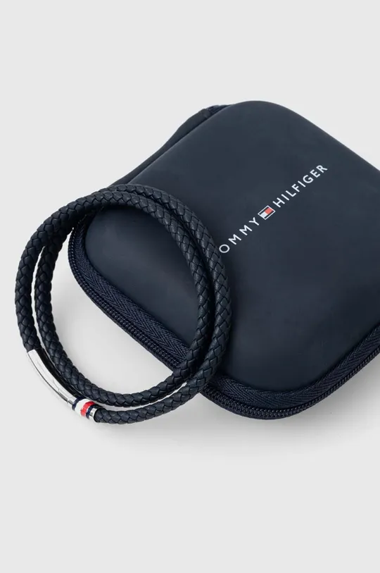 Kožený náramok Tommy Hilfiger Prírodná koža, Nerezová oceľ