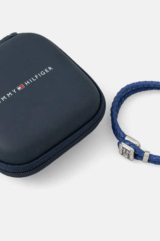 Аксесуари Шкіряний браслет Tommy Hilfiger 2790530 блакитний