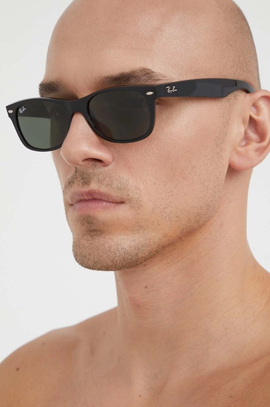 чорний Ray-Ban - Окуляри New Wayfarer Чоловічий