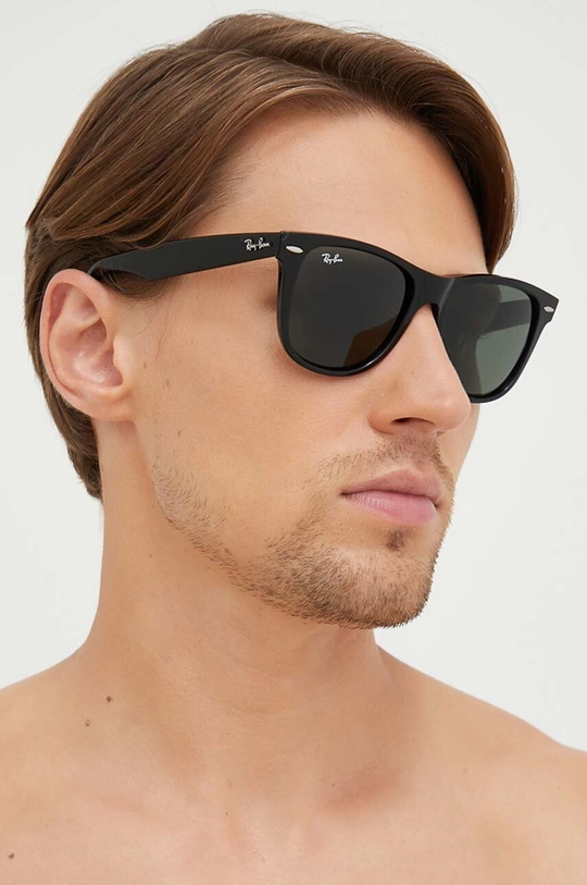 black Ray-Ban eyewear Wayfarer Men’s