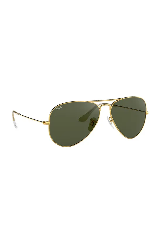 złoty Ray-Ban okulary przeciwsłoneczne AVIATOR LARGE METAL